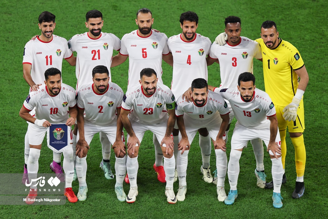 Jordan's starting line-up, one of the 2026 World Cup debutants