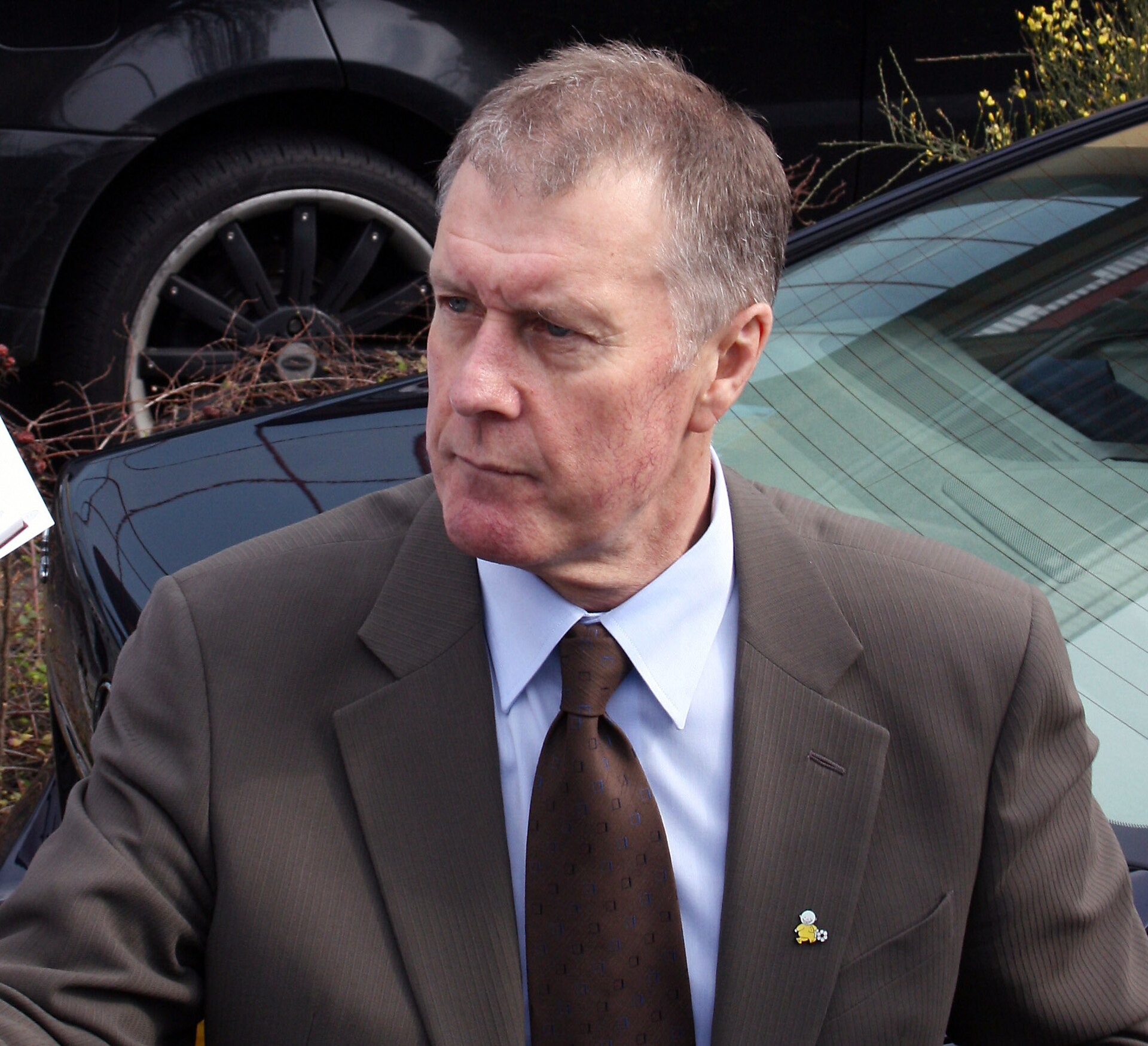 Geoff Hurst, scorer of the only hat-trick in a World Cup final (1966)