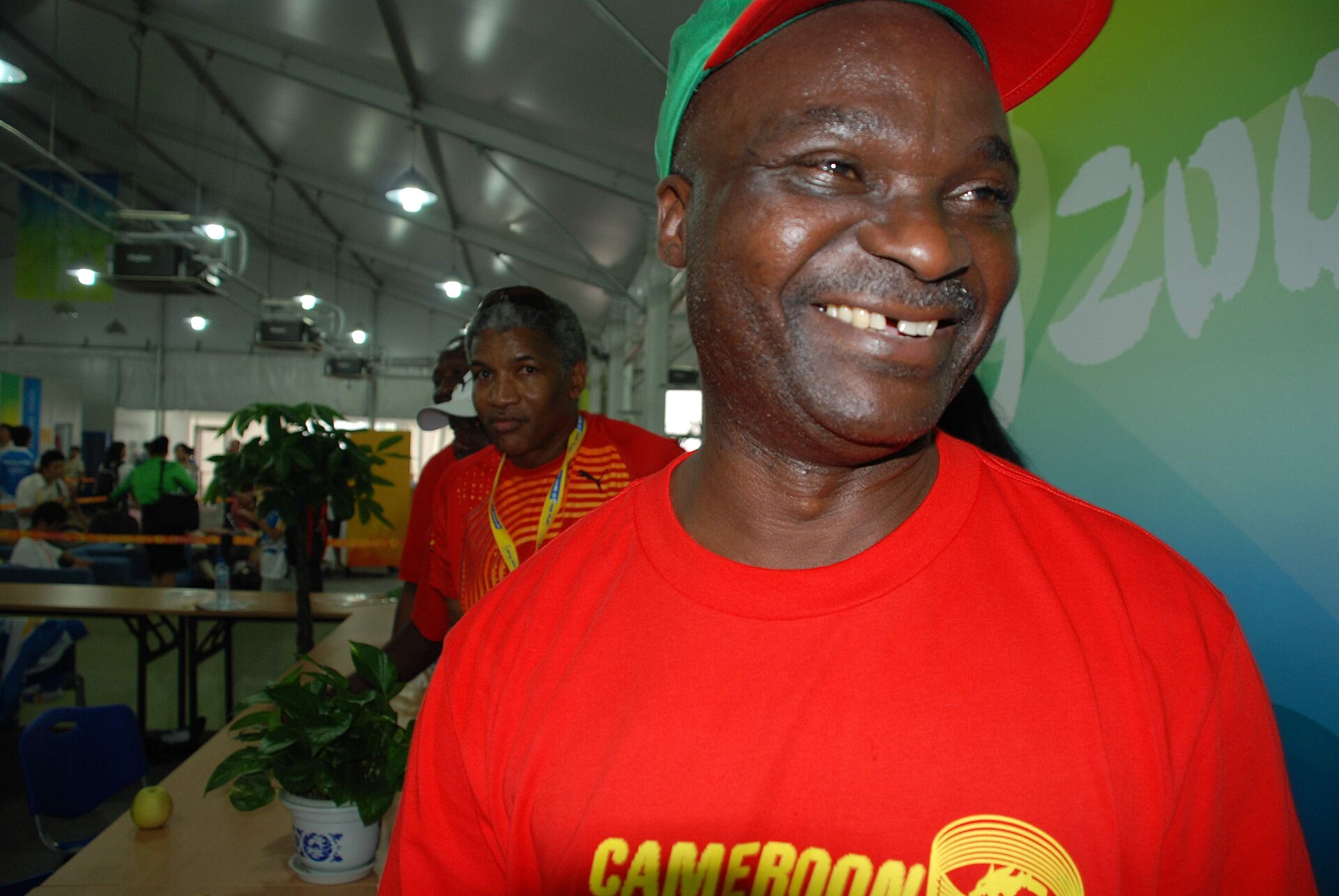 Roger Milla, Cameroon legend, in 2008