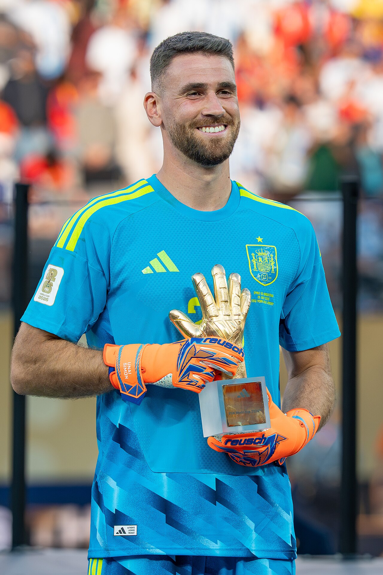 Unai Simón, portero de España